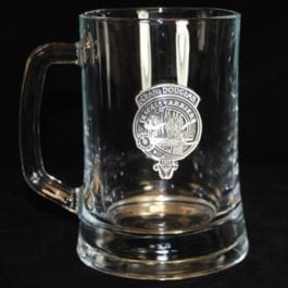 Clan Crested Beer Mug
