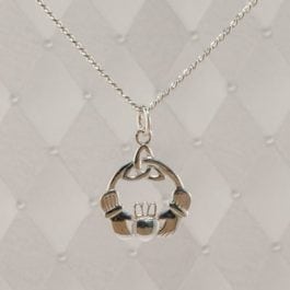 Claddagh with Knot Pendant